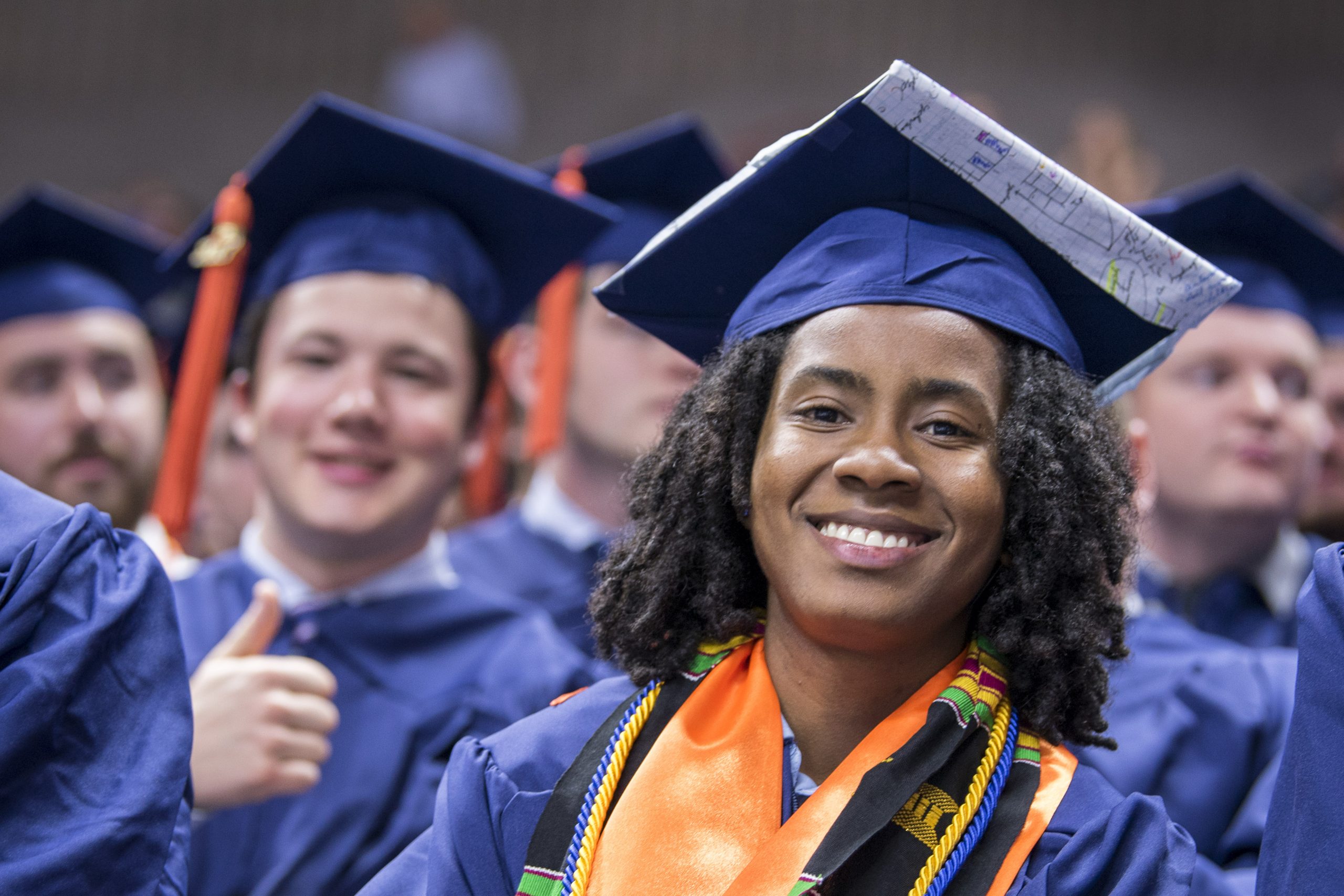 2017 School of Engineering Commencement (graduation) Ceremony on May 6, 2017. (Sean Flynn/UConn Photo)